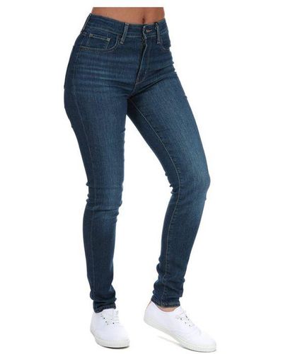 Levi's Levi's 721 High Rise Skinny-jeans - Blauw