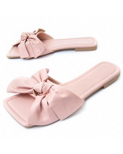 Montevita Flat Sandal Palanti2 - Pink
