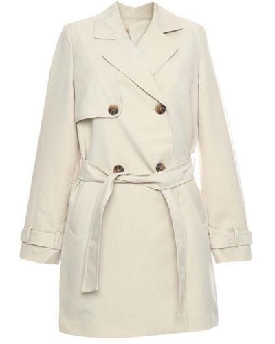 Vero Moda S Celeste Trenchcoat - Natural