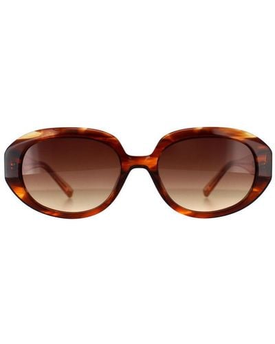 Ted Baker Oval Horn Gradient Tb1689 Penny - Brown