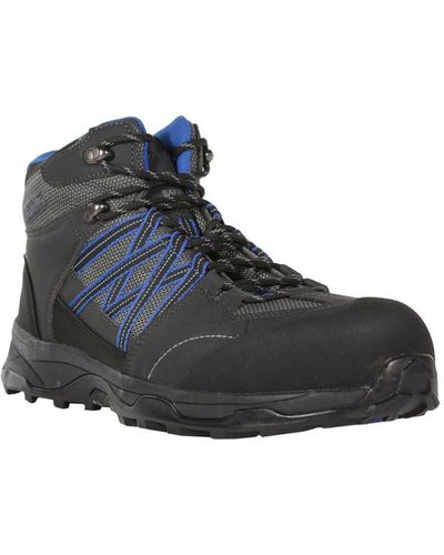 Regatta Claystone S3 Safety Boots (Briar/Oxford) - Black