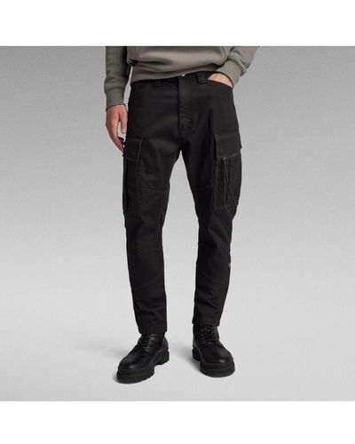 G-Star RAW G-Star Raw Zip Pocket 3D Skinny Cargo Trousers 2.0 - Black