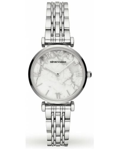 Emporio Armani Horloge Ar11170 - Metallic