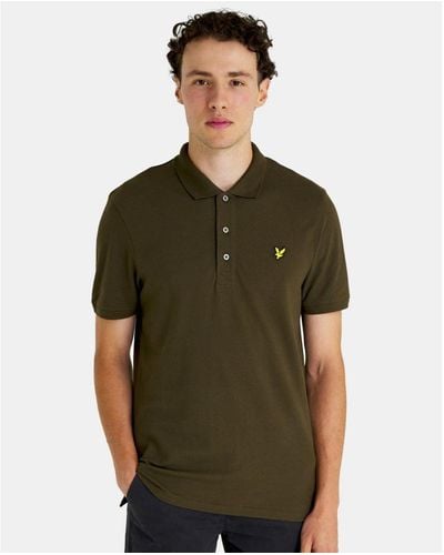 Lyle & Scott Plain Polo Shirt - Green