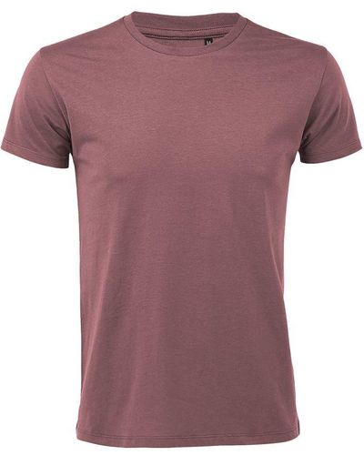 Sol's Regent Slim Fit Short Sleeve T-Shirt (Ancient) - Pink