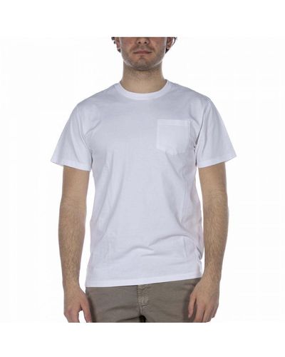 Bomboogie Wit T-shirt Met Ronde Hals