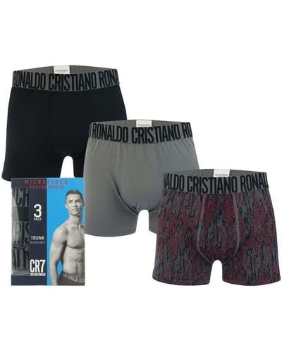 Cr7 3-Pack Boxers - Blue