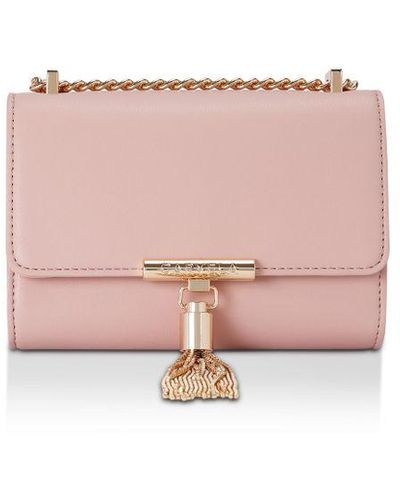 Carvela Kurt Geiger Victoria Mini Tassel Bag - Pink