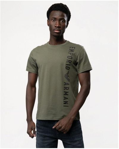 Emporio Armani Logoband Beach T-Shirt - Green