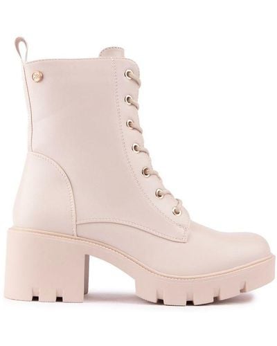 Xti Cleated Boots - Pink
