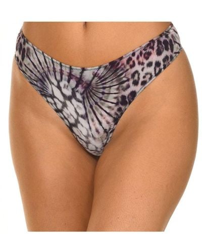 Guess Light Thong With Elastic Fabric O0Be08Mc03M - White