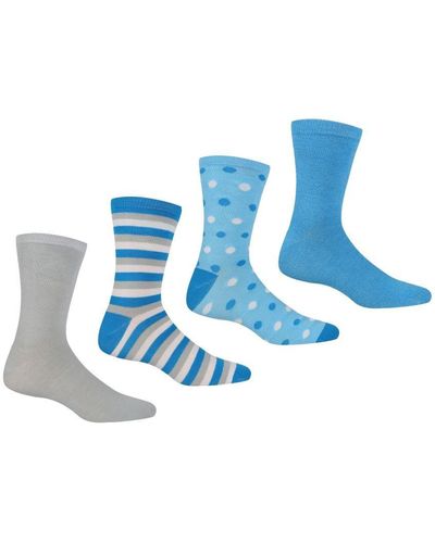 Regatta Lifestyle Ankle Socks Set - Blue
