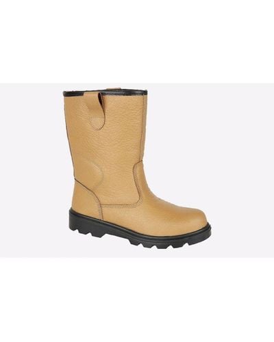 Grafters Helmsley Safety Rigger Boots - White