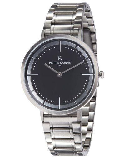 Pierre Cardin Belleville Park Horloge Zilverkleurig Cbv.1028 - Metallic