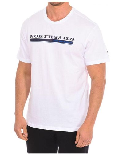 North Sails Short Sleeve T-Shirt 9024040 - White