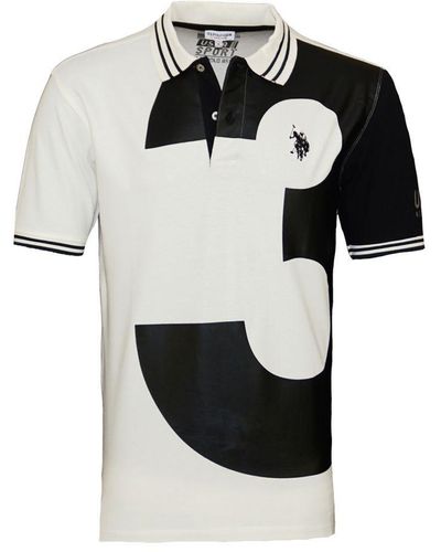 U.S. POLO ASSN. Amerikaanse Polo Assn-shirt - Zwart
