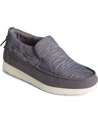 Sperry Top-Sider Moc-sider Male Slip On Shoes Grey