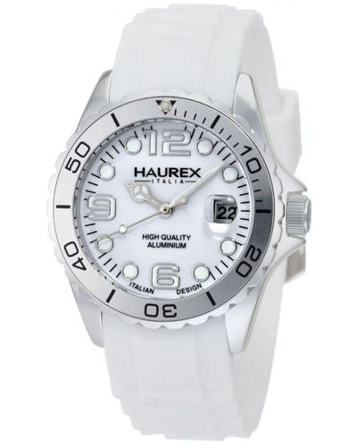 Haurex Italy Dial Watch - White