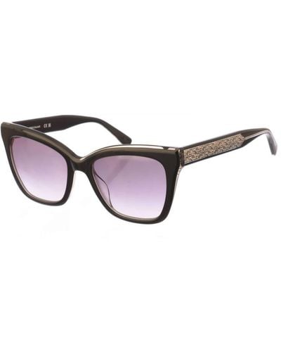 Longchamp Butterfly Shaped Acetate Sunglasses Lo699S - Black