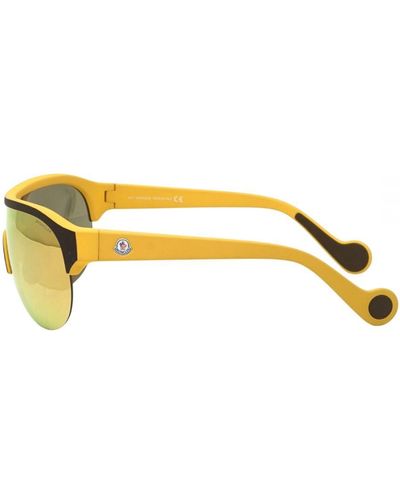 Moncler Ml0049 50L Oo Sunglasses - Yellow