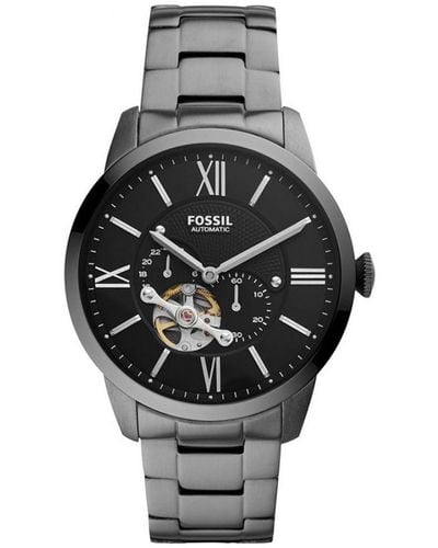 Fossil Townsman Watch Me3172 Stainless Steel - Grey