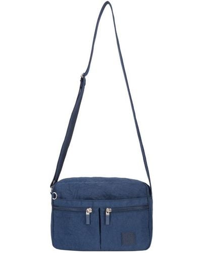 Art-sac Multi Zip Cross Body Bag - Blue