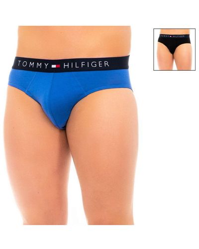 Tommy Hilfiger Pack-2 Slip - Blauw