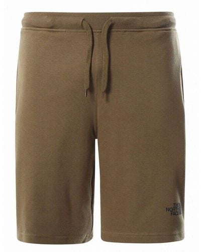 The North Face ’S Graphic Light Shorts Military Cotton - Natural