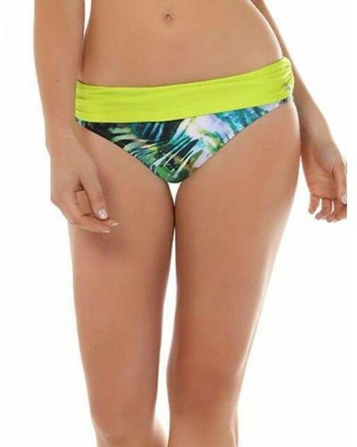 Seaspray 13-1350 Monteverde Fold Waist Bikini Brief - Yellow