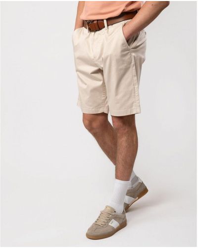 GANT Relaxed Twill Shorts - Natural