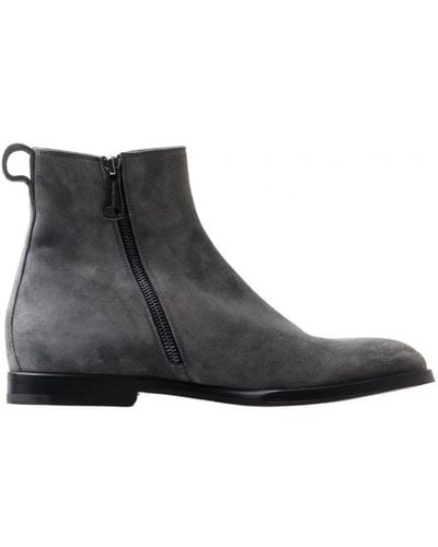 Dolce & Gabbana Exclusive Leather Chelsea Boots - Black