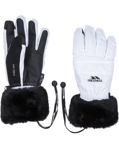 Trespass Vrouwen/ Yanki-handschoenen (wit) - Zwart