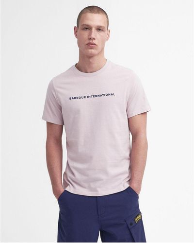 Barbour Motored Tailored T-Shirt - White