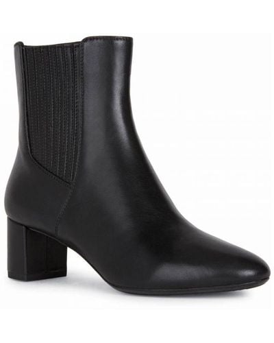 Geox D Pheby 50 F Ankle Boots - Black