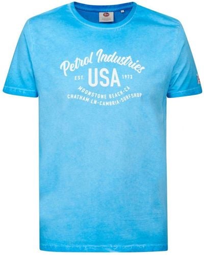 Petrol Industries Moonstone T-shirt - Blauw