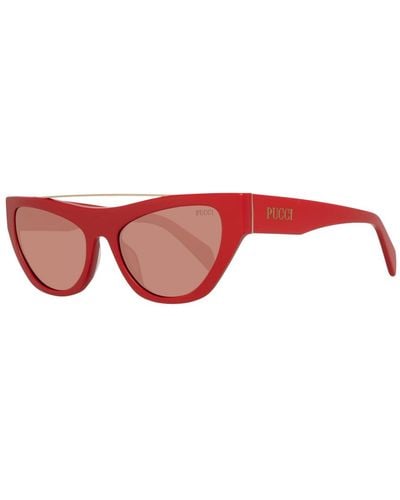 Emilio Pucci Sunglasses Ep0111 66y 55 - Rood