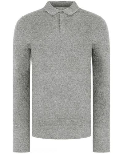 Ted Baker Morar Knitted Polo Shirt - Grey