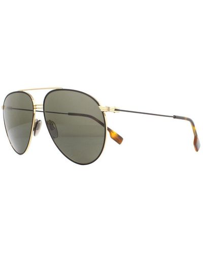 Burberry Sunglasses Be3108 1293/3 And Matte Metal - Black