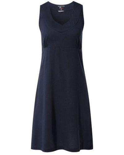 Craghoppers Vrouwen/ Nosilife Sienna Dress (blauwe Marine)