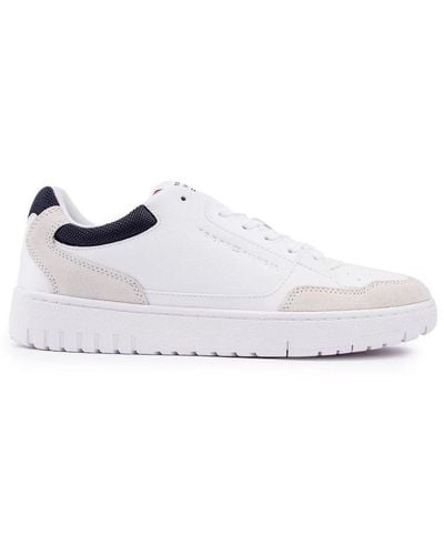 Tommy Hilfiger Basket Core Trainers - White