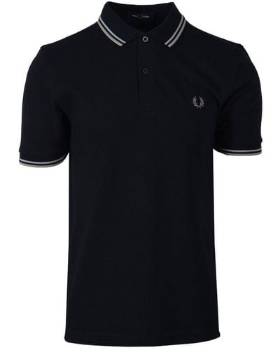 Fred Perry Twin Tipped Polo Shirt//Warm - Black