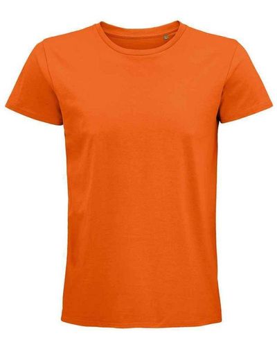 Sol's Volwassen Pionier Organisch T-shirt (oranje)