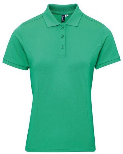 PREMIER Coolchecker Plus Polo Shirt - Green