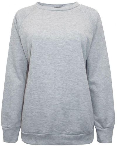 Roman Sweatshirt Lounge Top - Grey