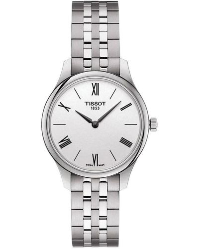 Tissot 5.5 Lady Silver Watch T0632091103800 Stainless Steel - Metallic