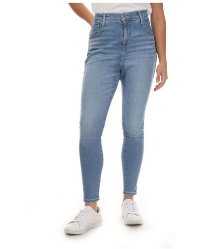 Levi's Levi'S Womenss 720 Plus High Rise Super Skinny Jeans - Blue