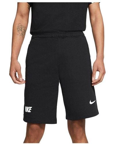Nike Repeat Fleece Jogging Shorts - Black