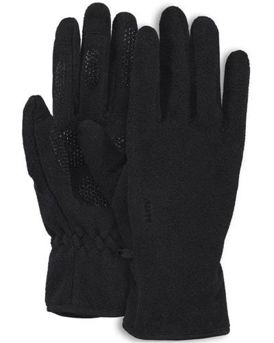 Barts Fleece Warm Touch Screen Gloves - Black