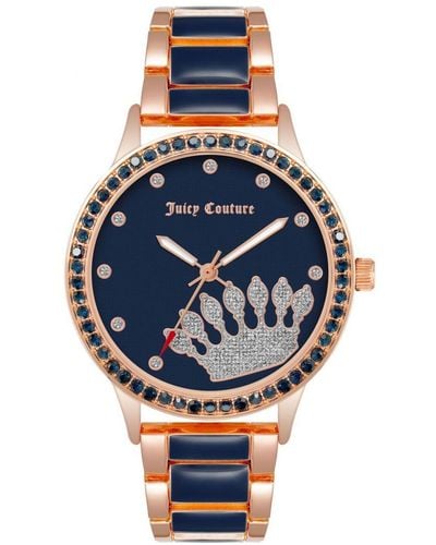 Juicy Couture Watch Jc/1334rgnv - Blauw