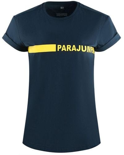Parajumpers Space Tee Ink Blue T-shirt - Blauw